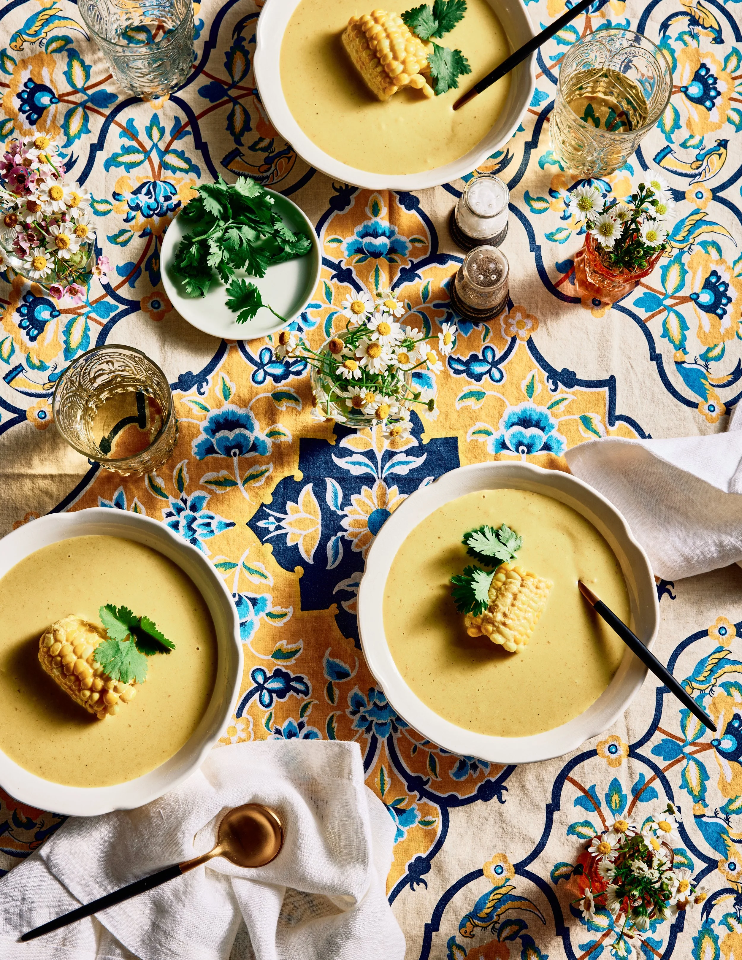 Chowder Goes East: Malabari Corn Bisque