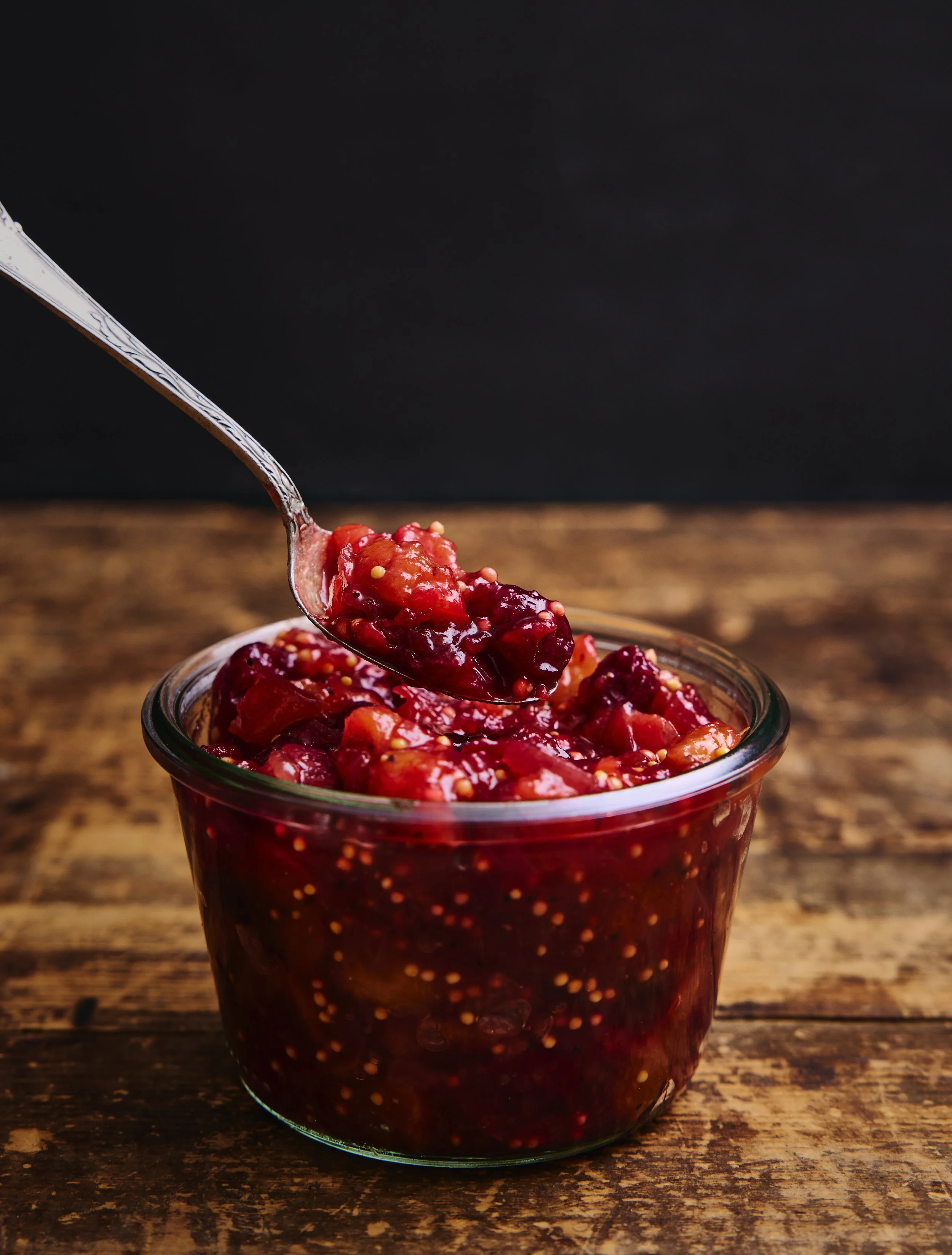 Cranberry Apricot Port Chutney