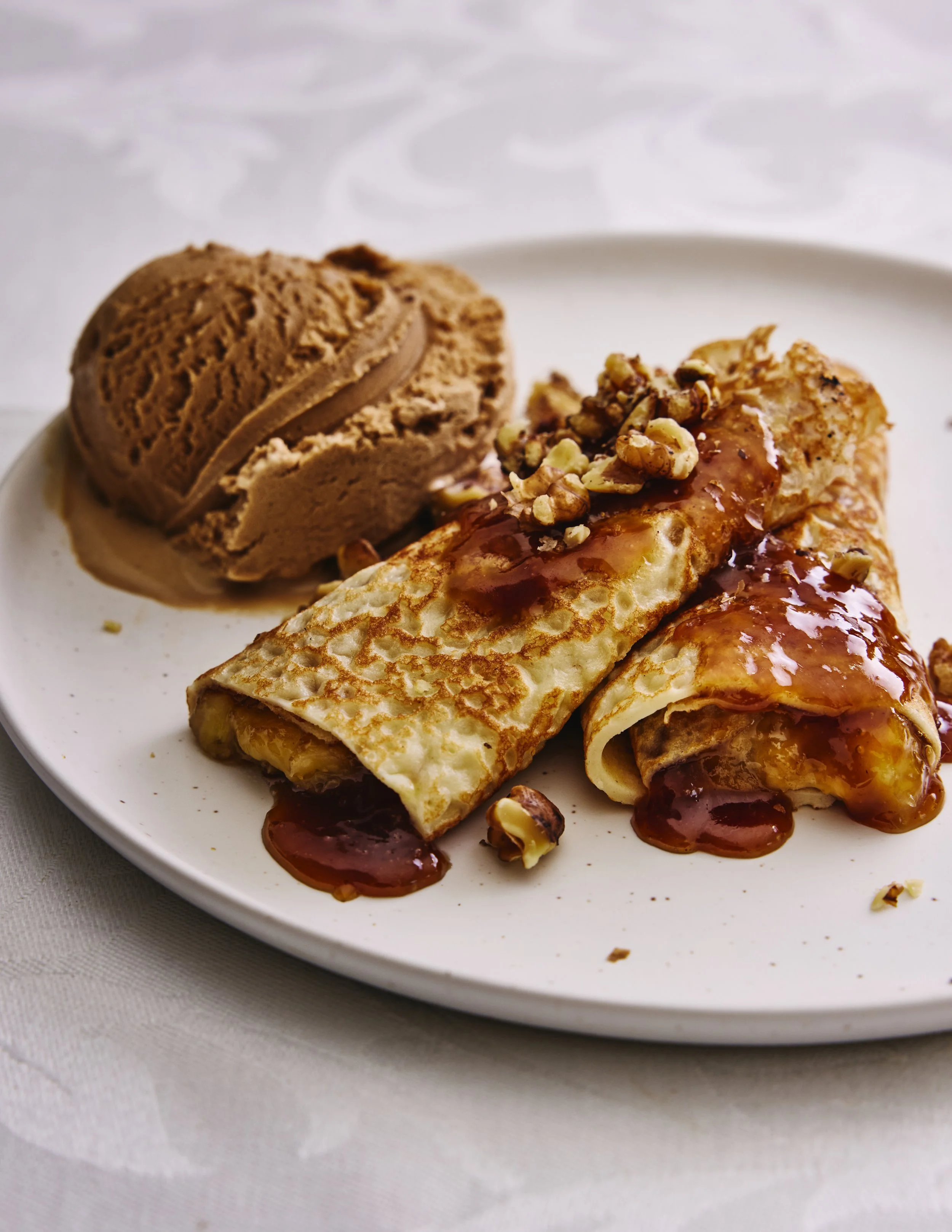 Bananas Foster Crêpes
