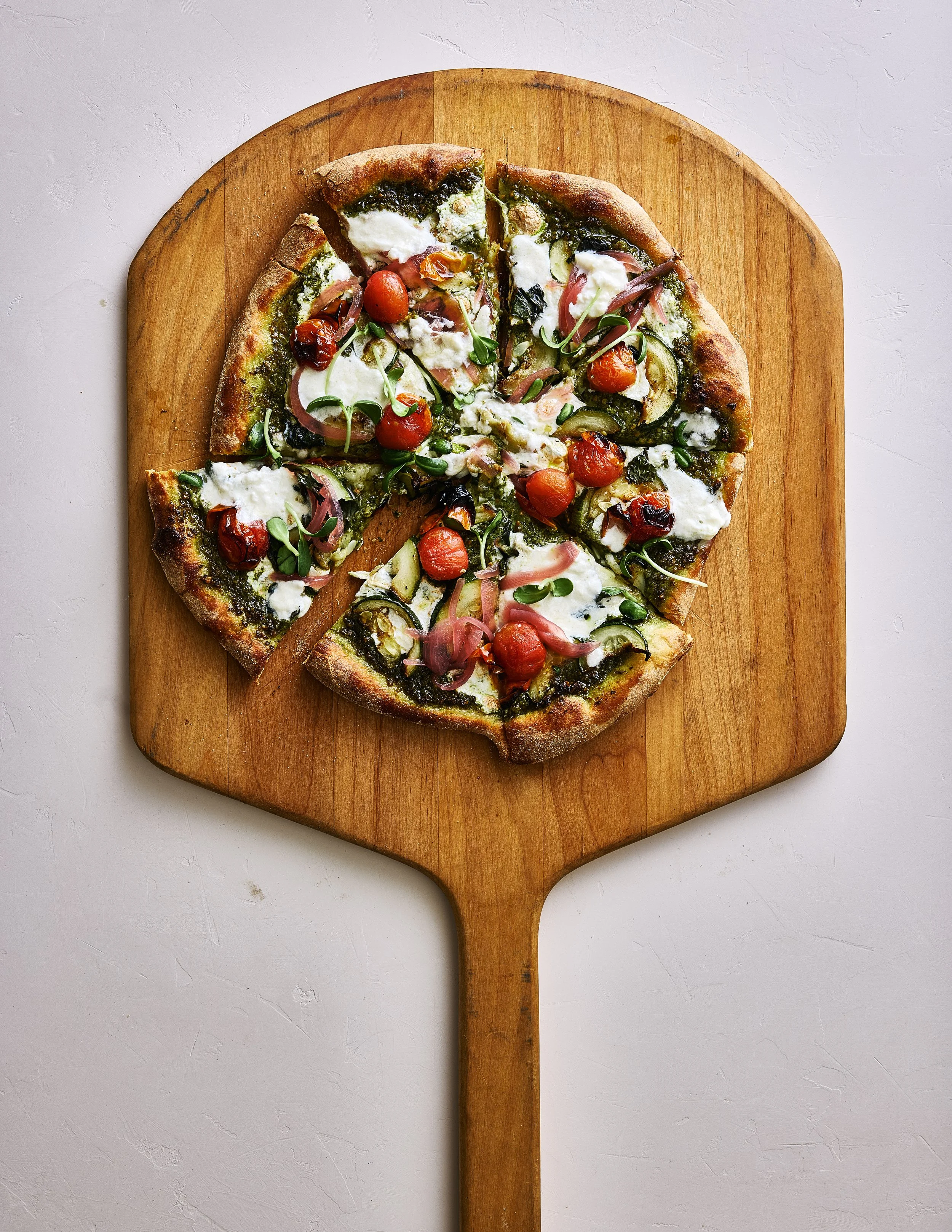 Summer Soirée Green Pizza
