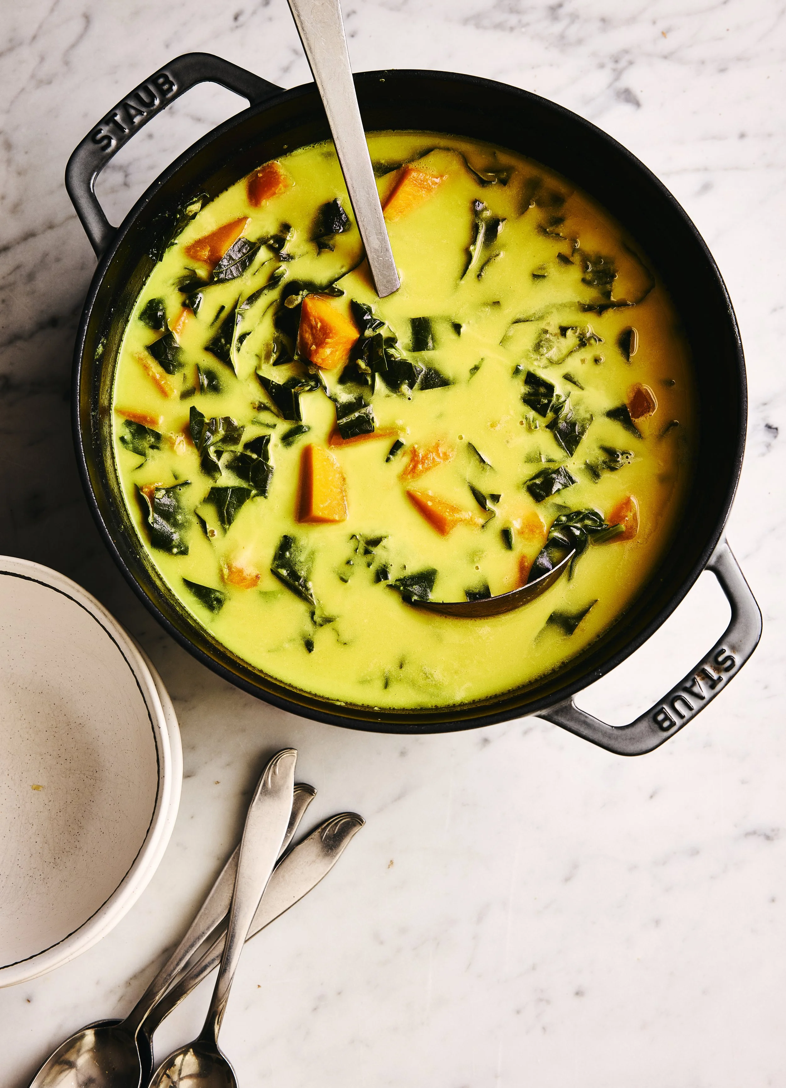 Curried Kabocha Squash Soup