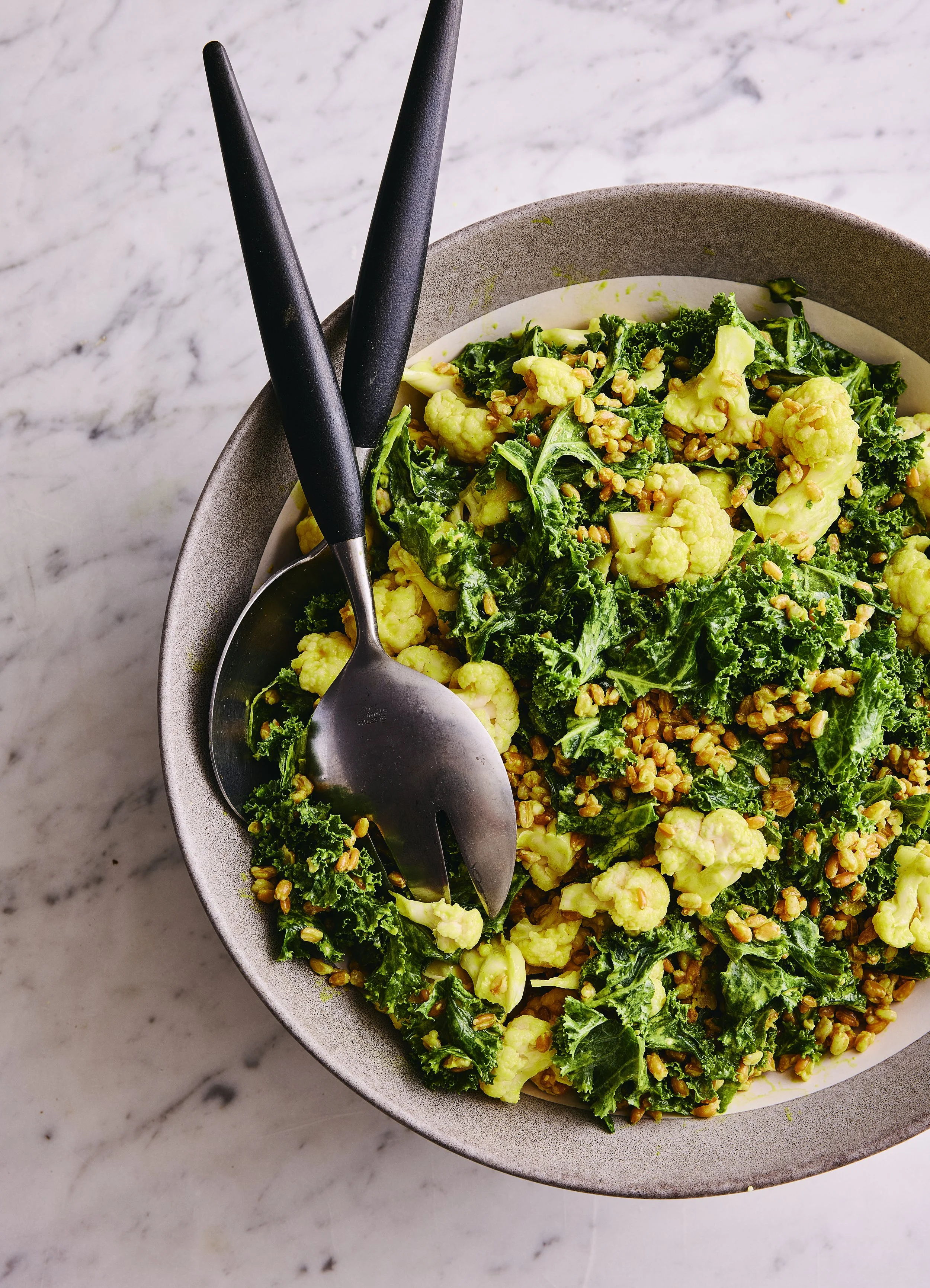 Crunchy Cauliflower Caesar Salad