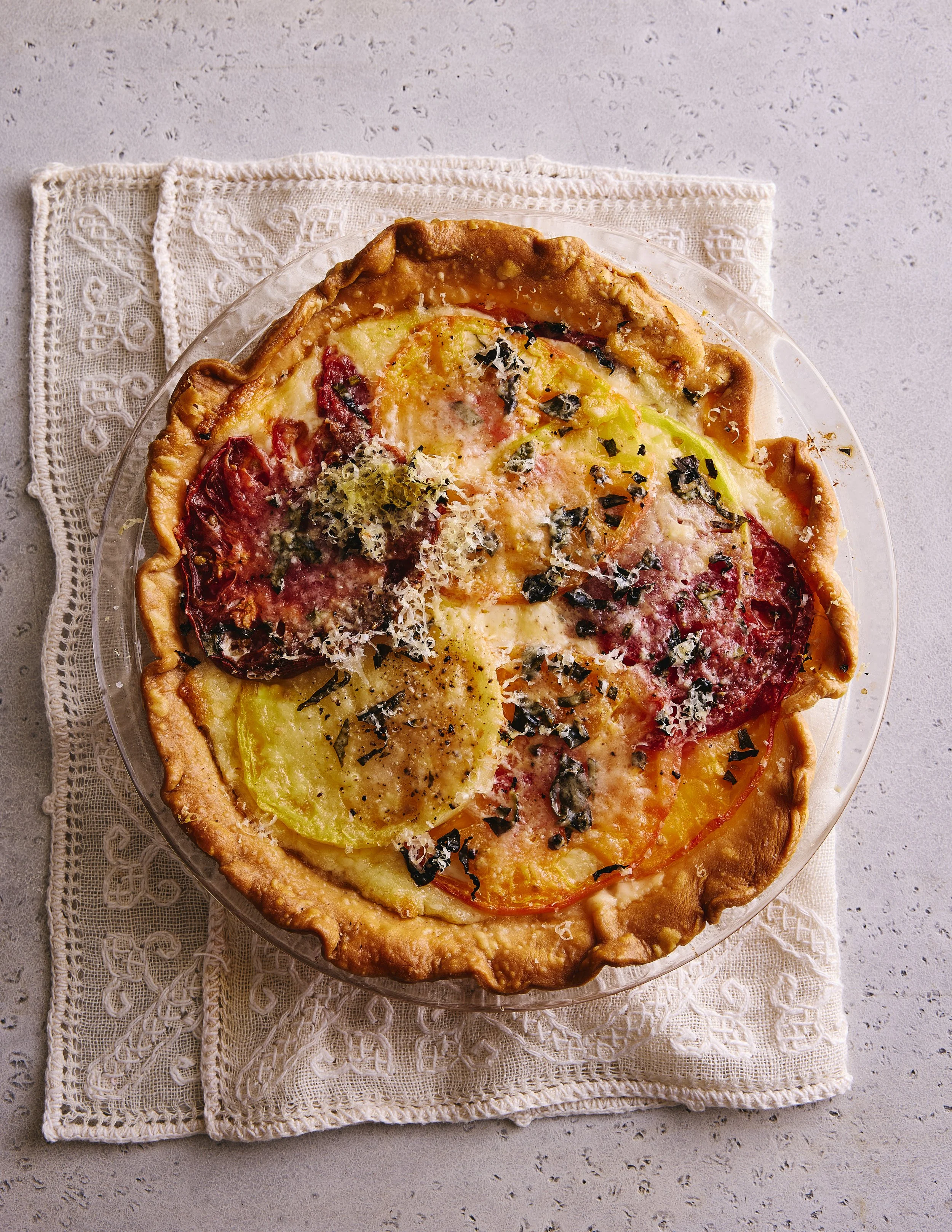 Heirloom Tomato Pie