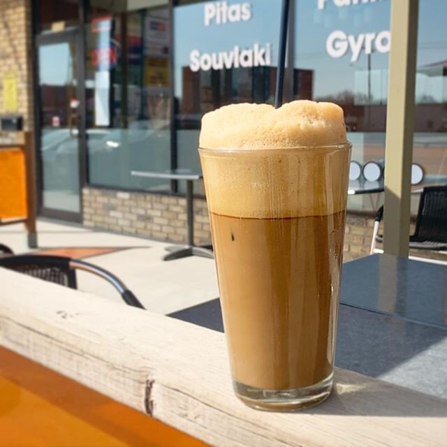 Beautiful day for a Frappe on the patio, maybe even with some Baileys?! Happy May long weekend! ☀️☀️☀️☀️