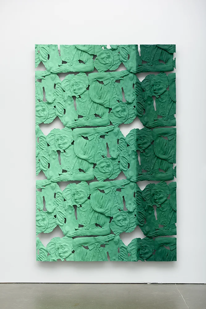 Dr. Melissa Doft, Plastic Surgeon 2 , Oil paint, acrylic paint, urethane resin, epoxy, fiberglass, wood framing, 92 x 60 in., 2017