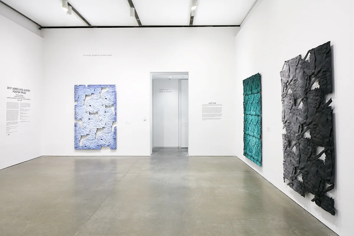 Installation view - 2017 JAMES AND AUDREY FOSTER PRIZE EXHIBITION. Photo: John Kennard