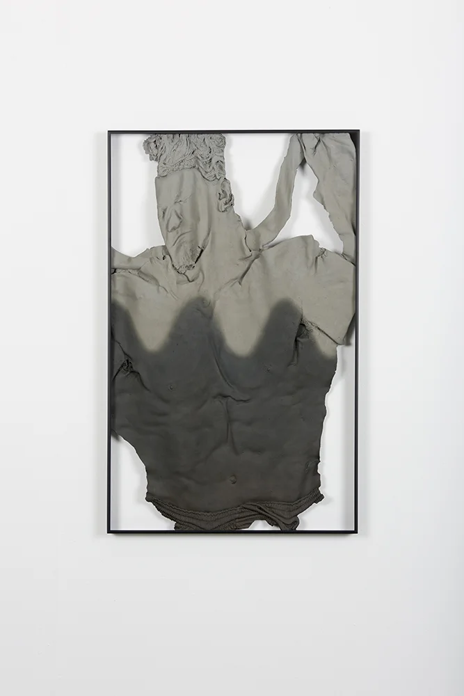 Fitness Trainer (Stephen Marino) #3 , Oil, acrylic, Flashe paint, urethane resin, epoxy, fiberglass, aluminum framing, 37 x 23.5 x 3 in each, 2017