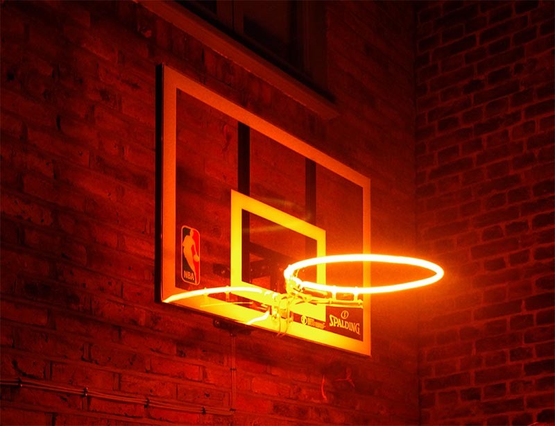 Neon hoop