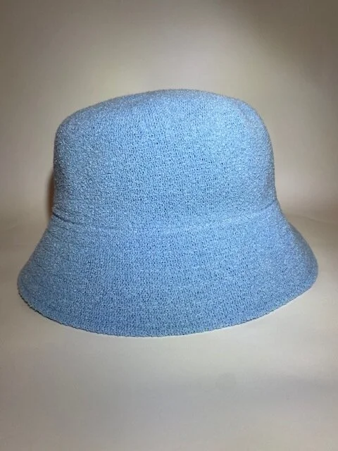 Blue Terry Towel Bucket Hat — Handy Hats