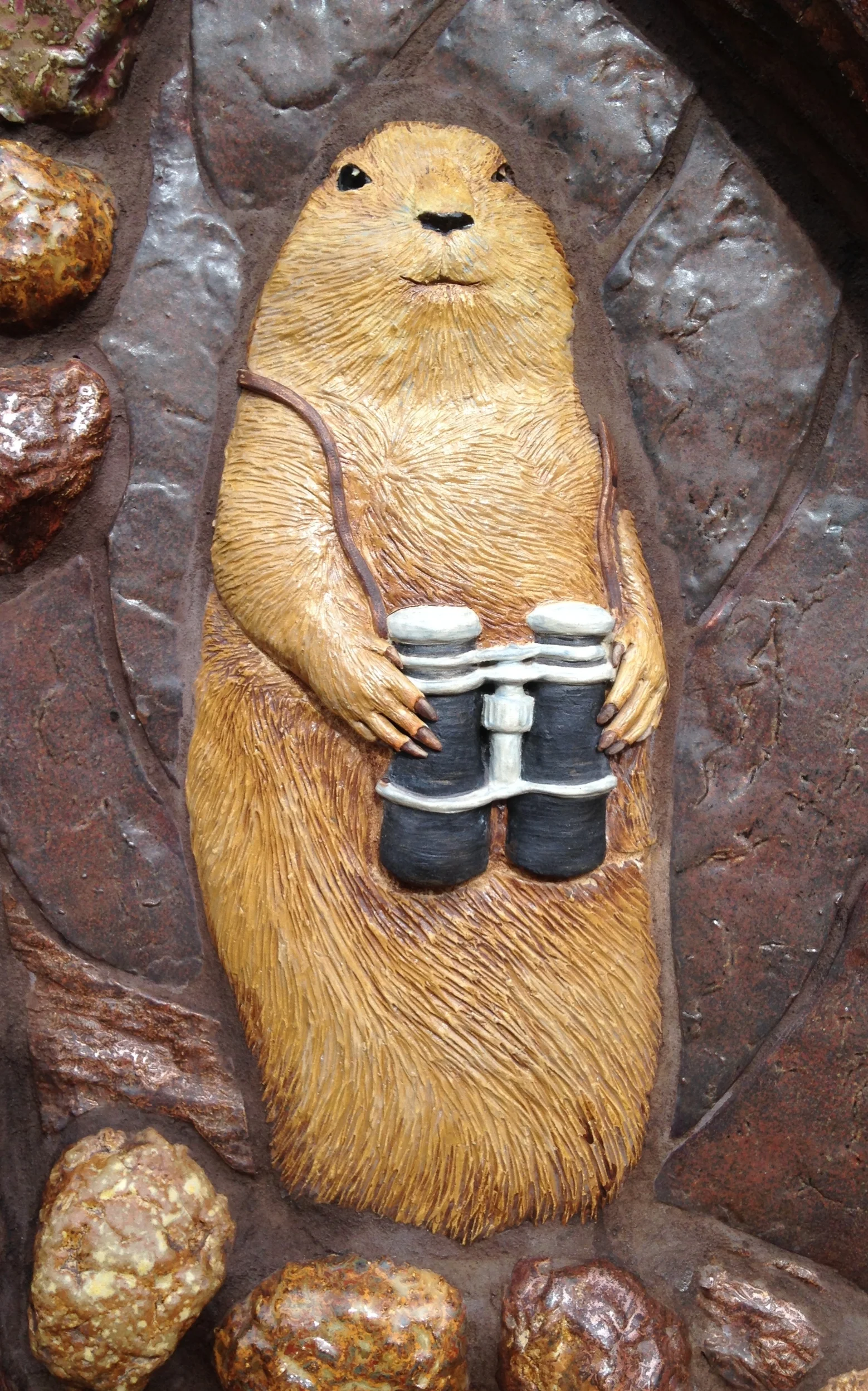 Prairie dog on the lookout