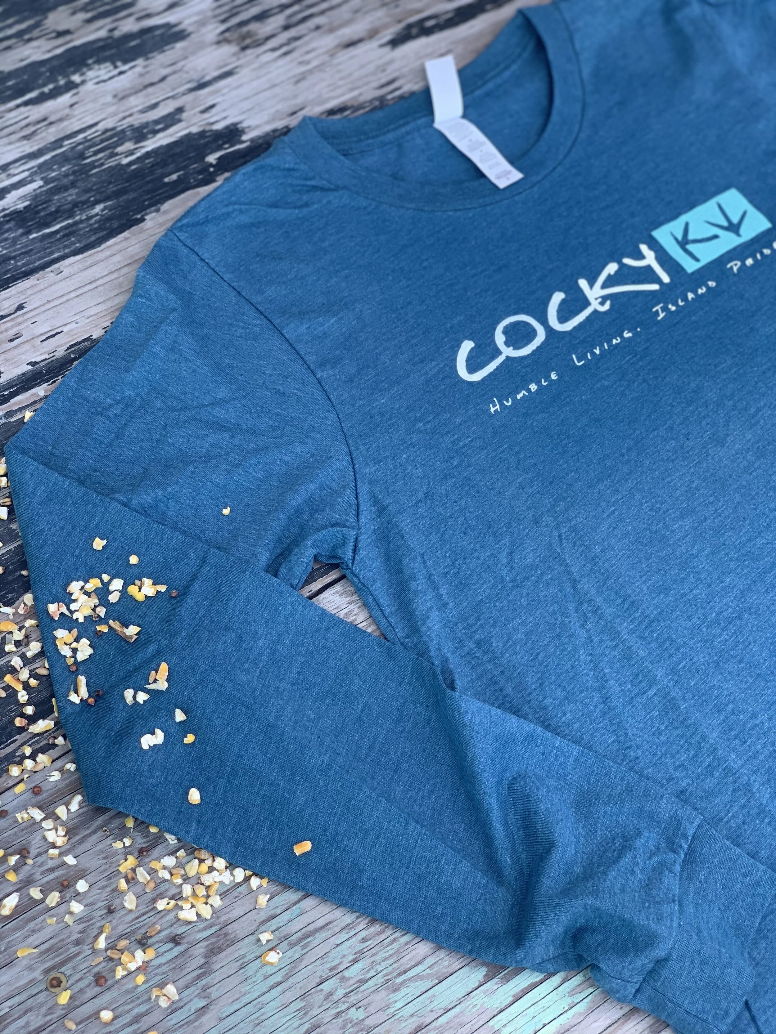 Cocky KW Long Sleeve Triblend Tee