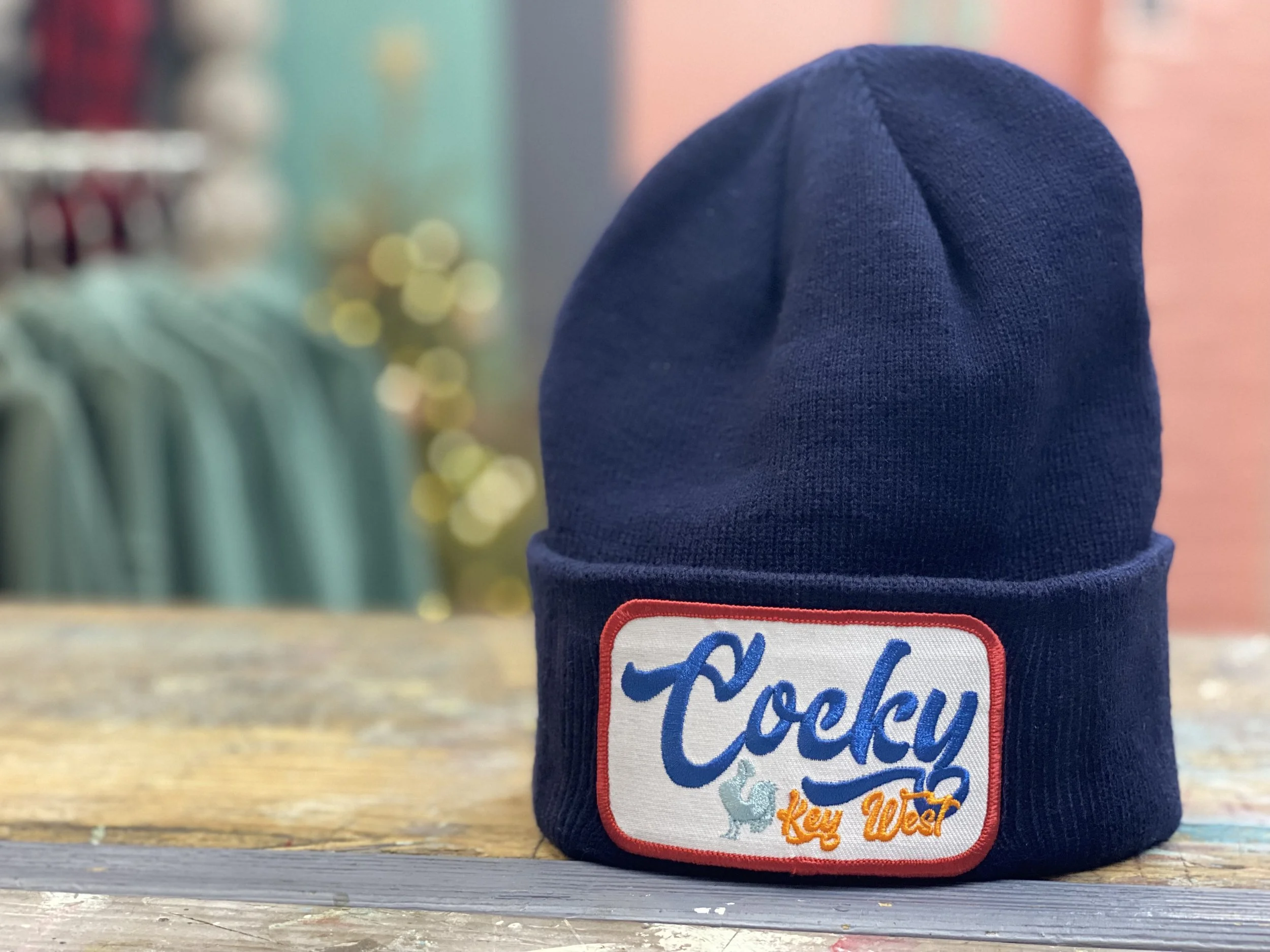 Retro Rooster Beanie