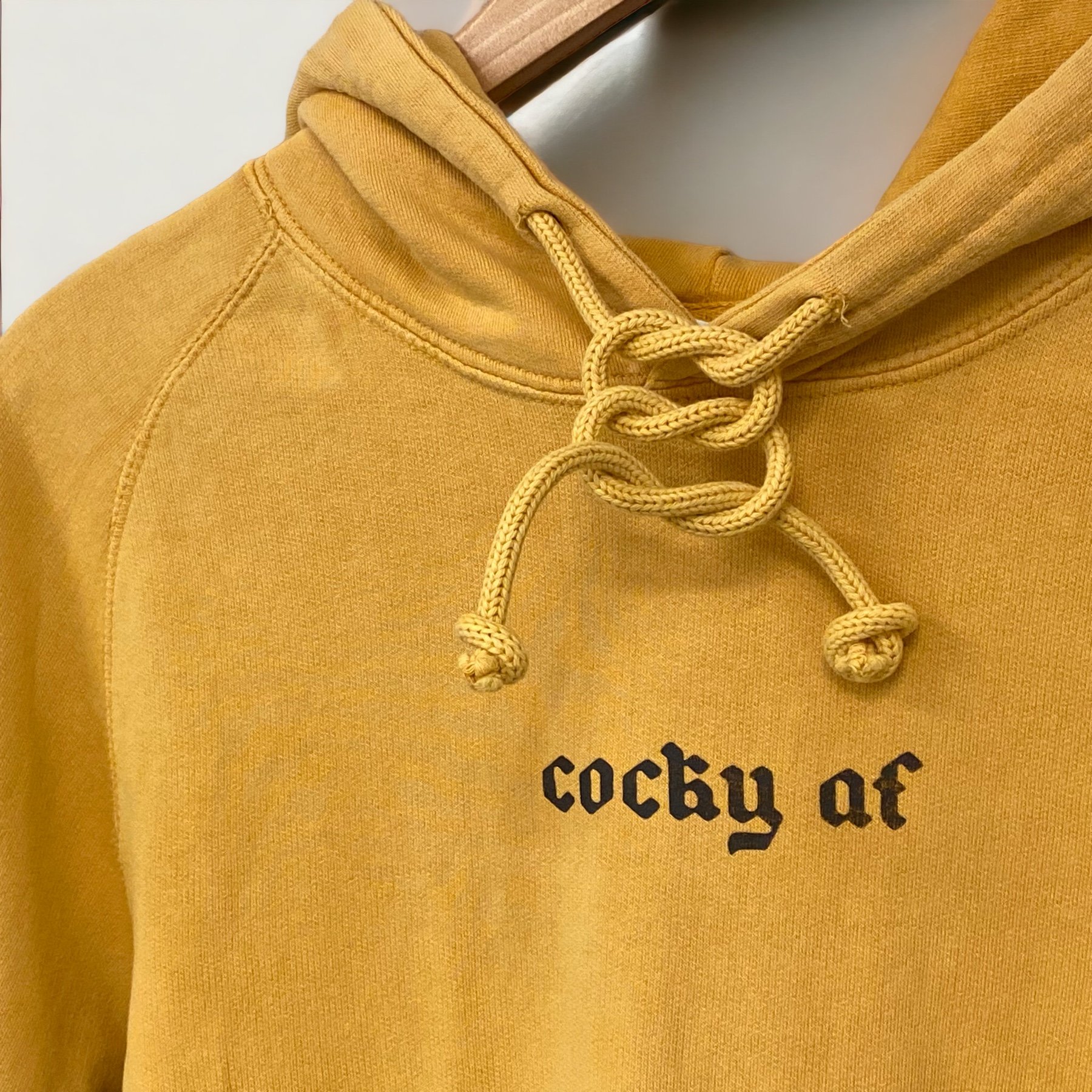 COCKY AF VINTAGE HOODIE