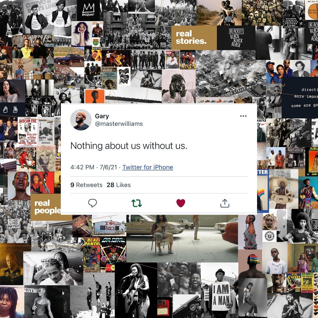 It&rsquo;s goes without saying, that work directed towards Black people or about Black people should always include Black people. Not just in casting. That is one the reasons why Creative Theory exists, the work about US, for US, is by US

 - Gary Wi
