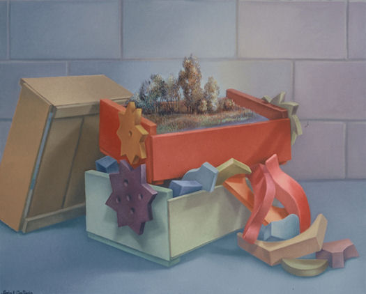   Transmutation IV   Oil on Canvas  27 x 33 inches 