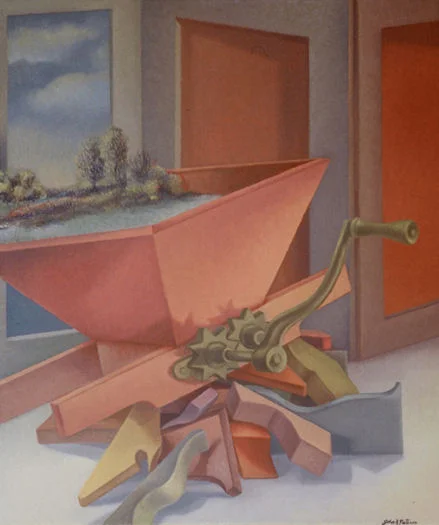   Transmutation I   Oil on Canvas  28 x 24 inches 