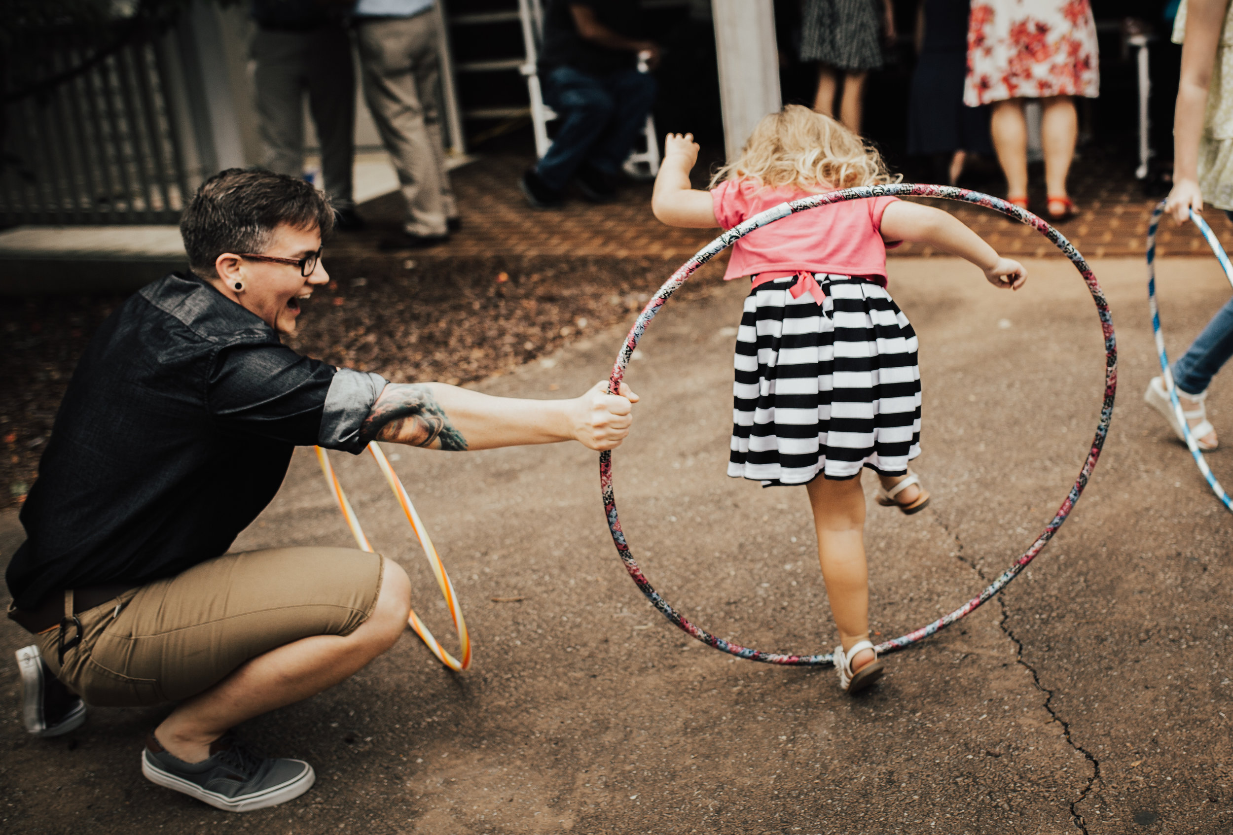 No party is complete without a little bit of hula hoop fun! 