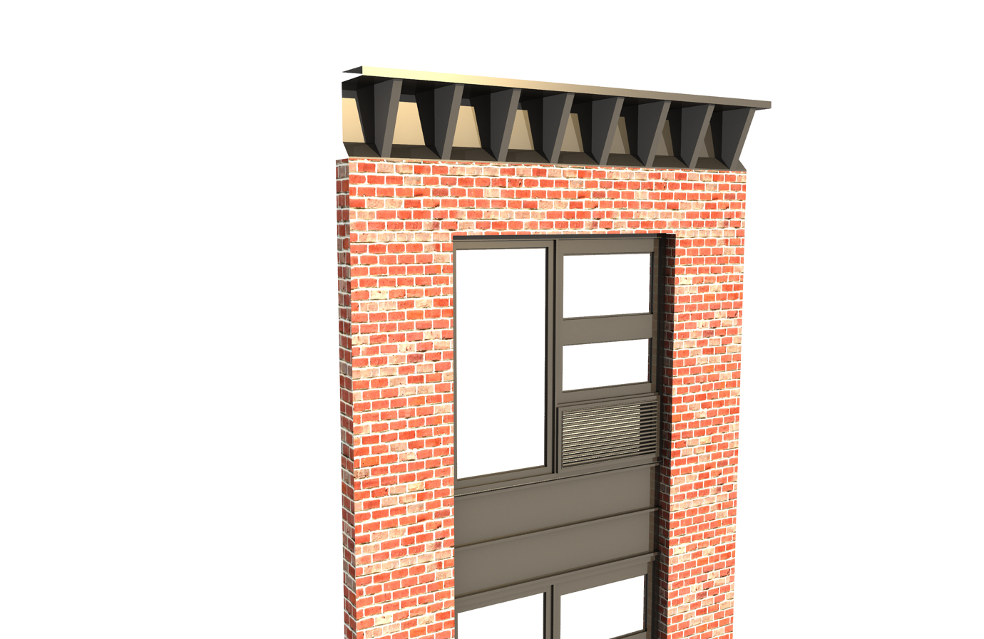 Metal Cornice Detail