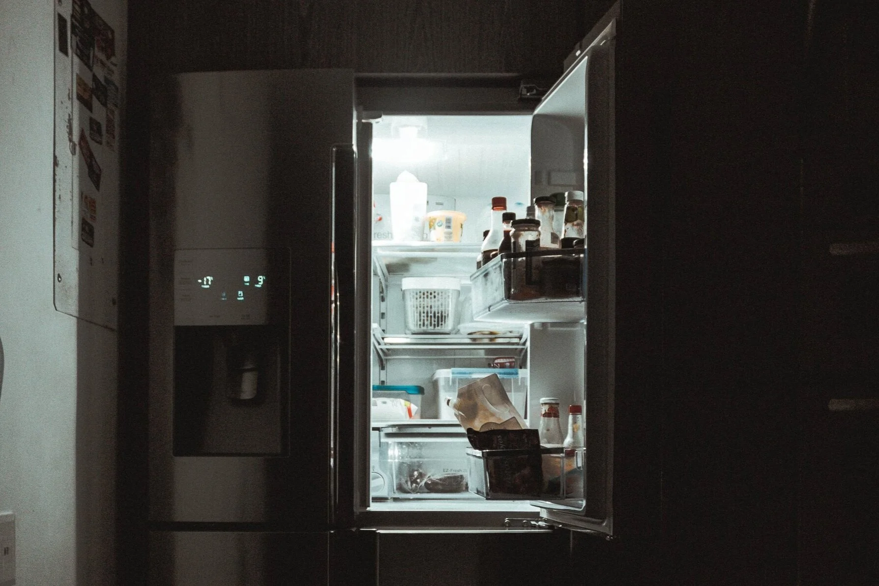 messages from the slop at the bottom of my freezer