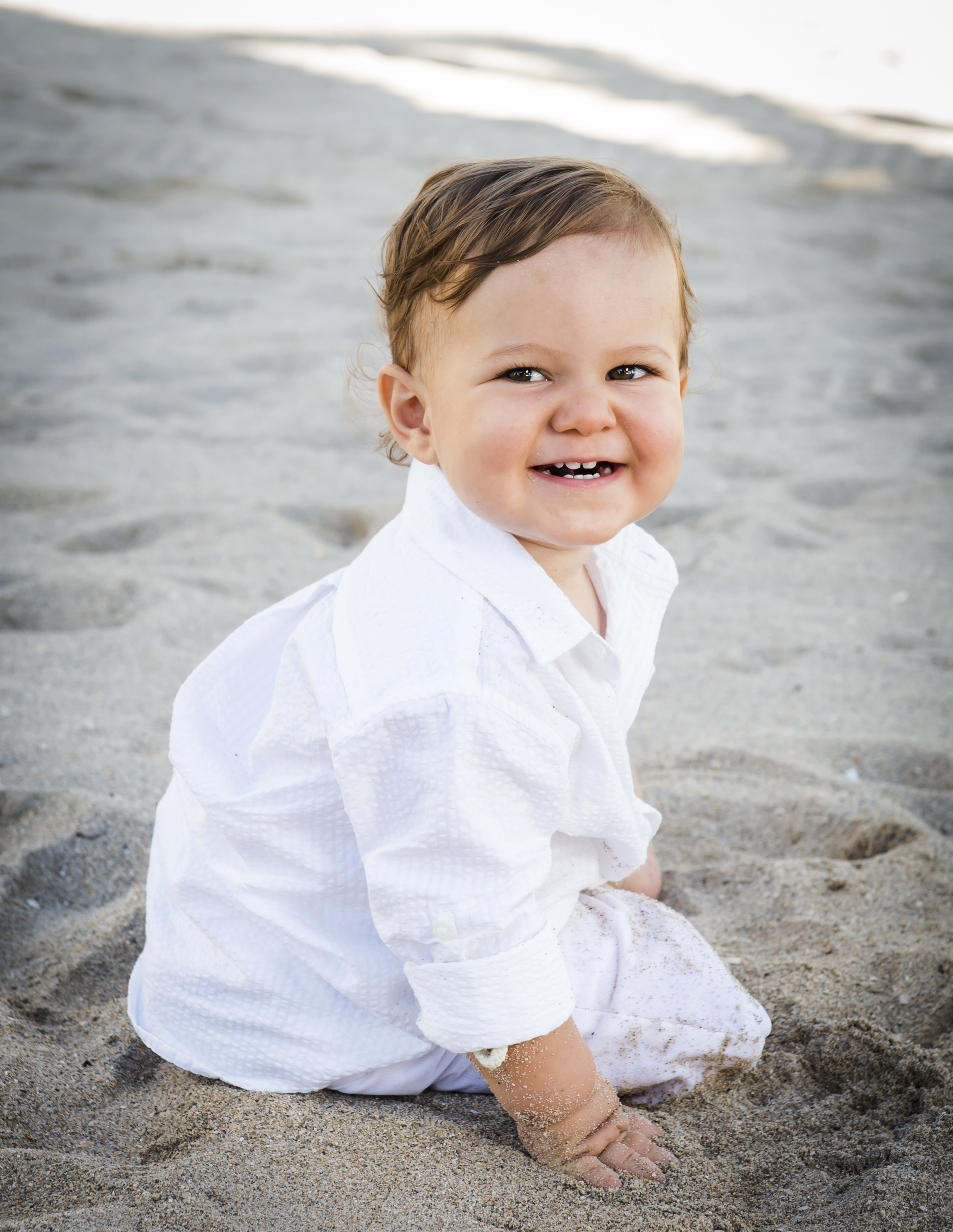 My son, Michael, on his first birthday.