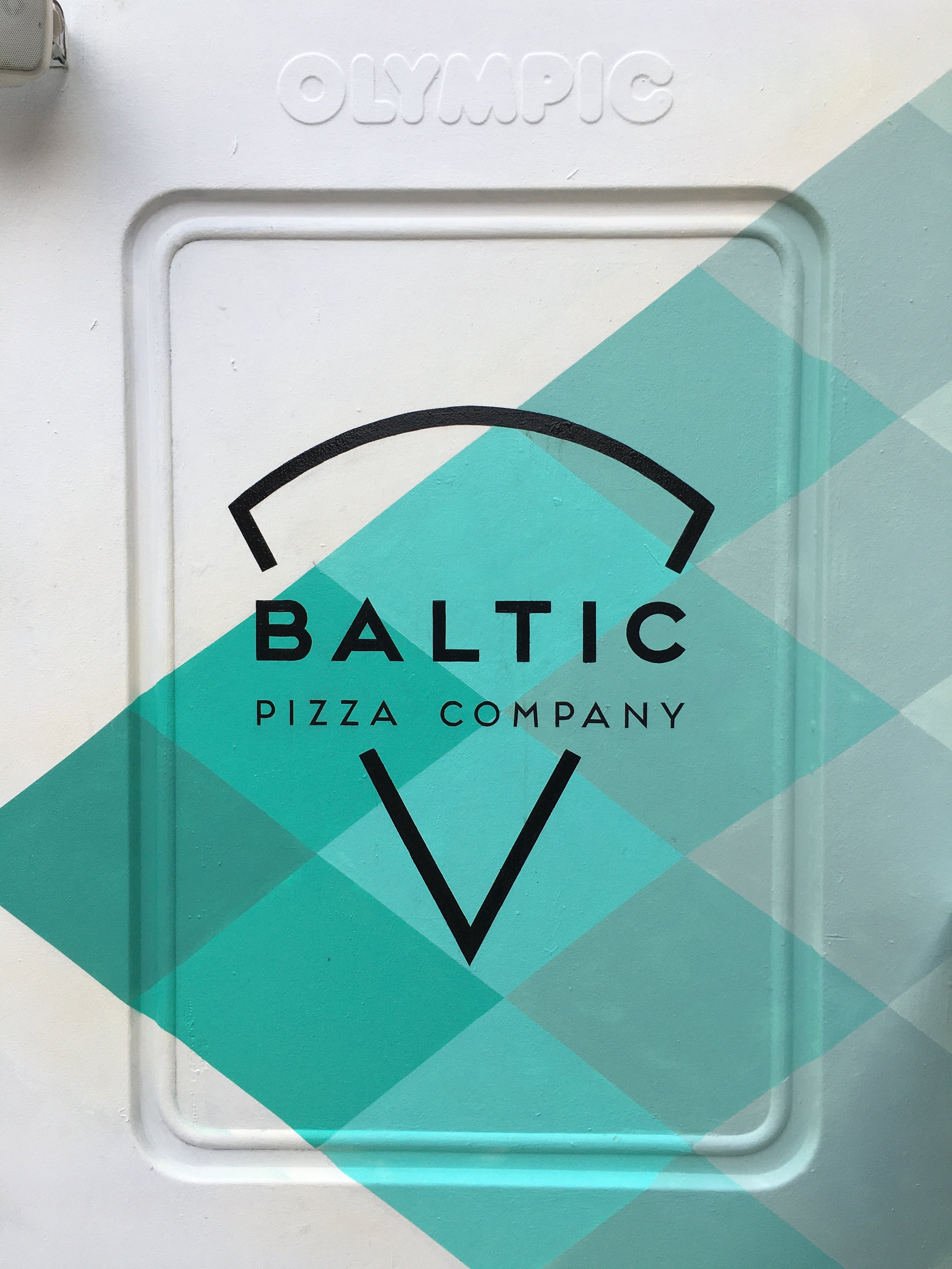 Baltic Pizza Sign painting/Branding