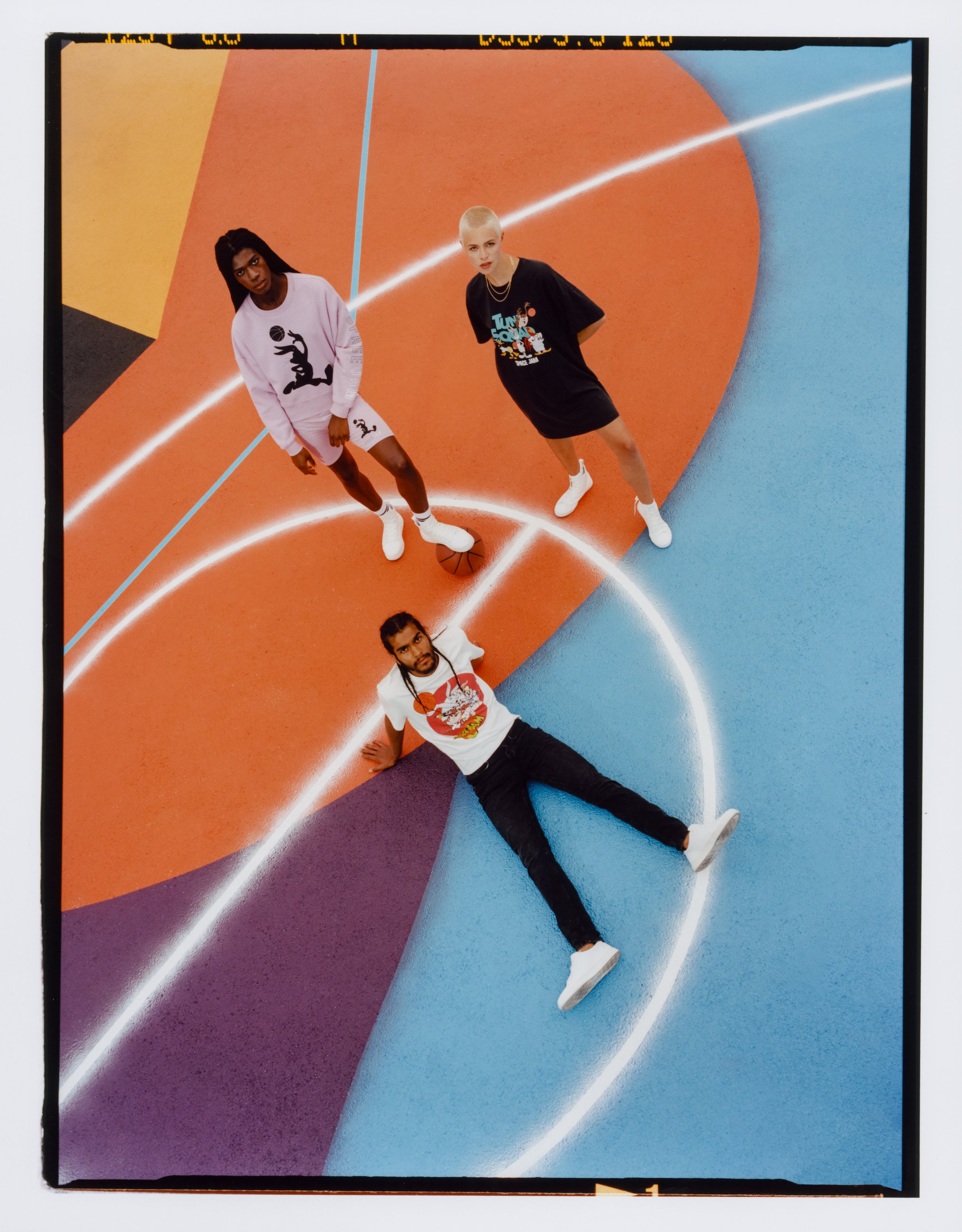 Primark Basketball Mural ad