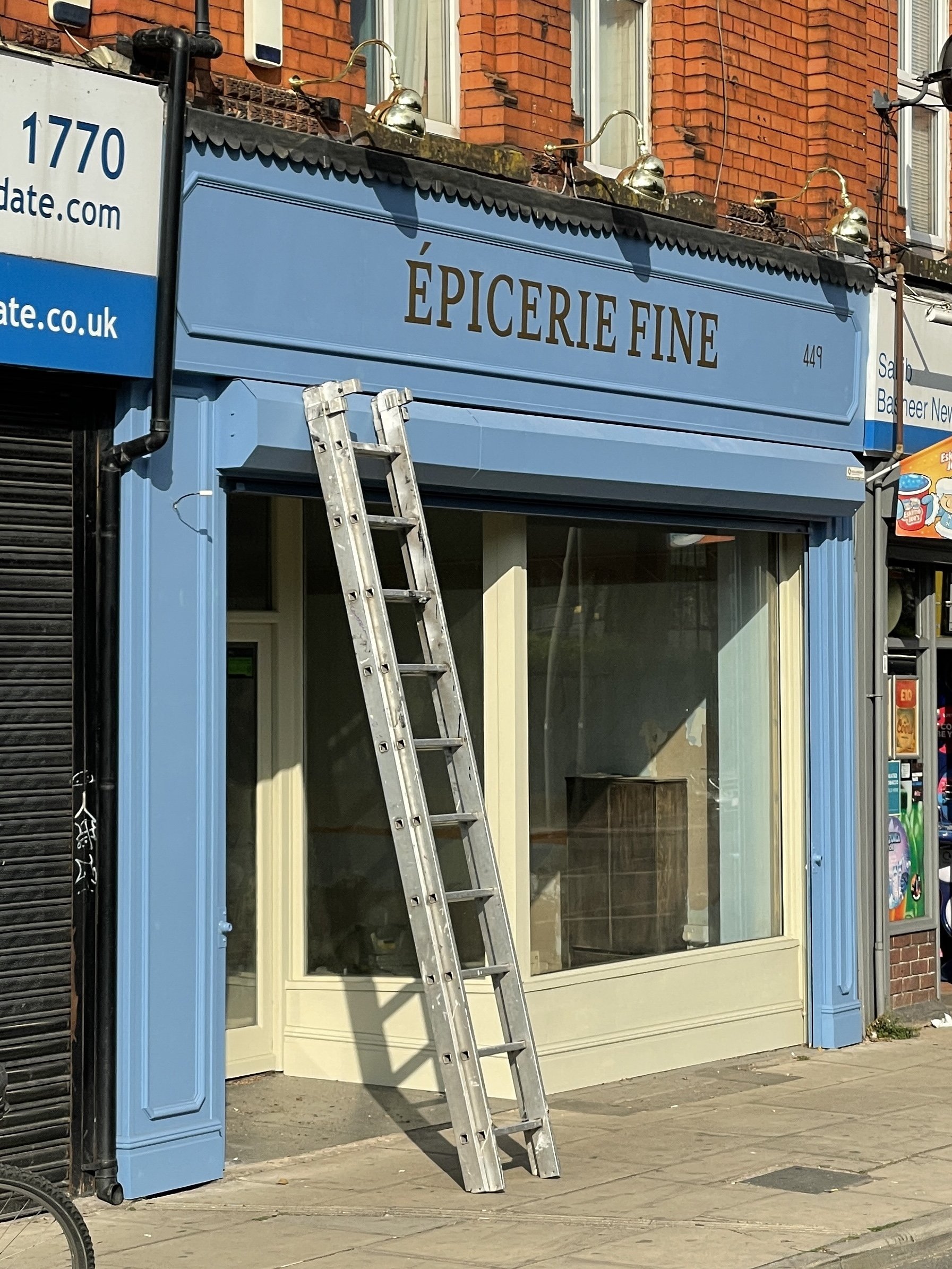 Epicerie Fine Sign painting