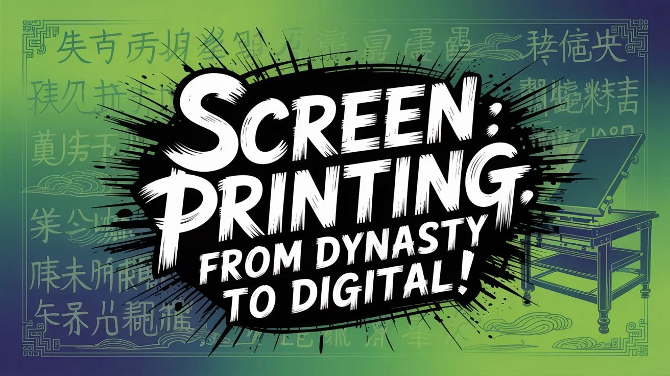 From Ancient Stencils to Digital Hybrids: The Evolution of Screen Printing