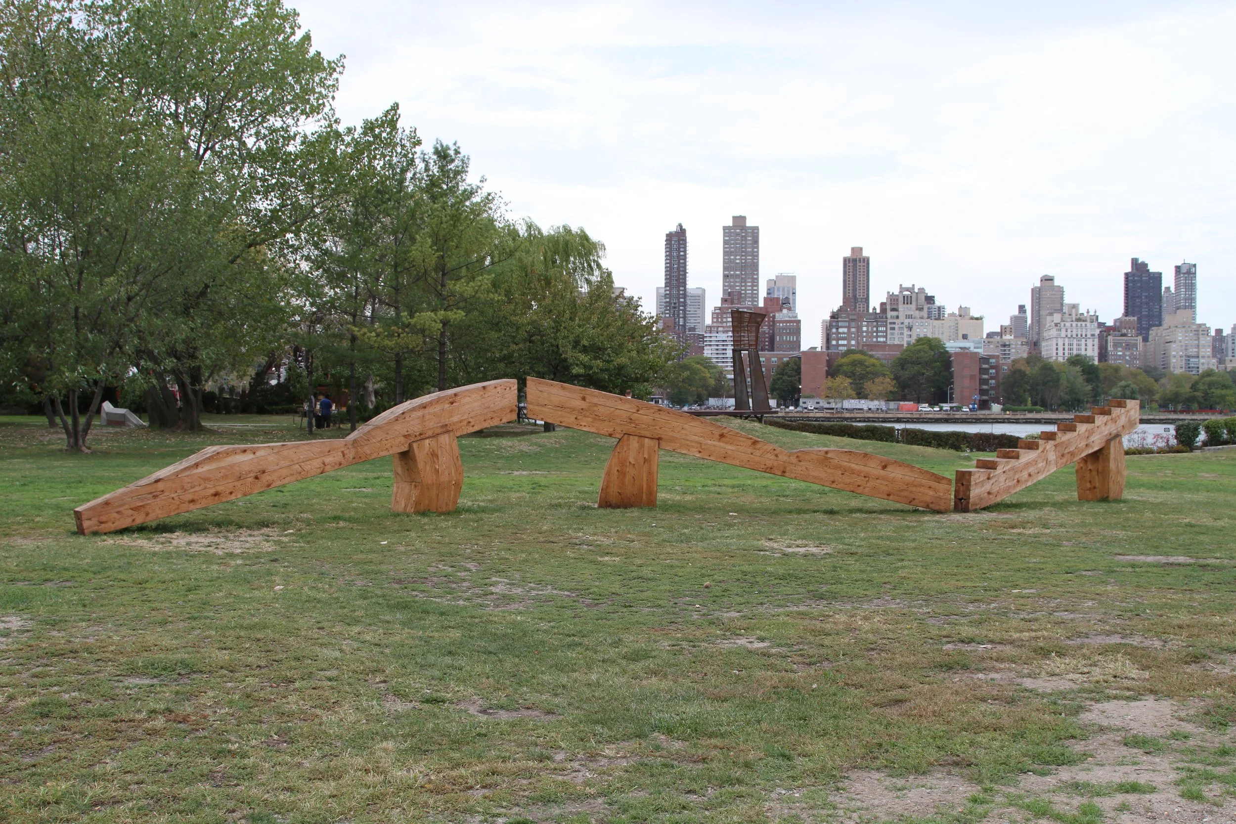 What's Progression at Socrates Sculpture Park in Queens, NY (2014)