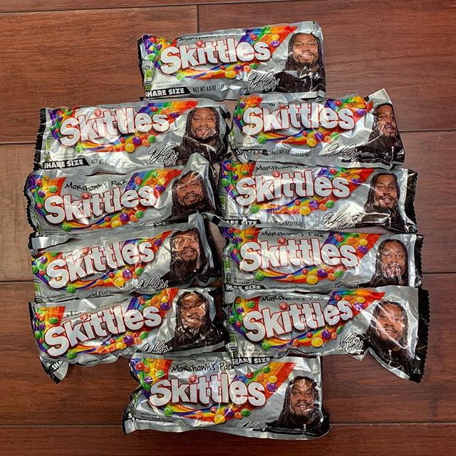 #Beastmode Skittles collectible pack available. $25 each, or 2 for $40. #marshawnlynch