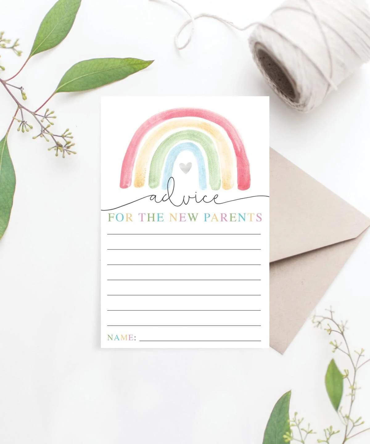 Advice for Parents Card