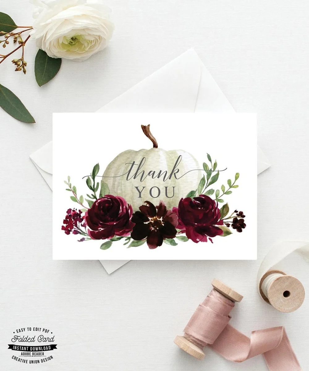 14 Wedding Thank You Card Ideas
