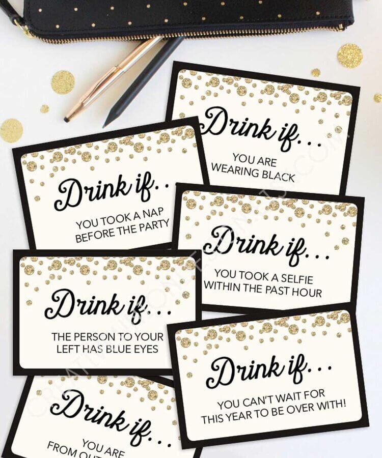 New Years Eve Drinking Game