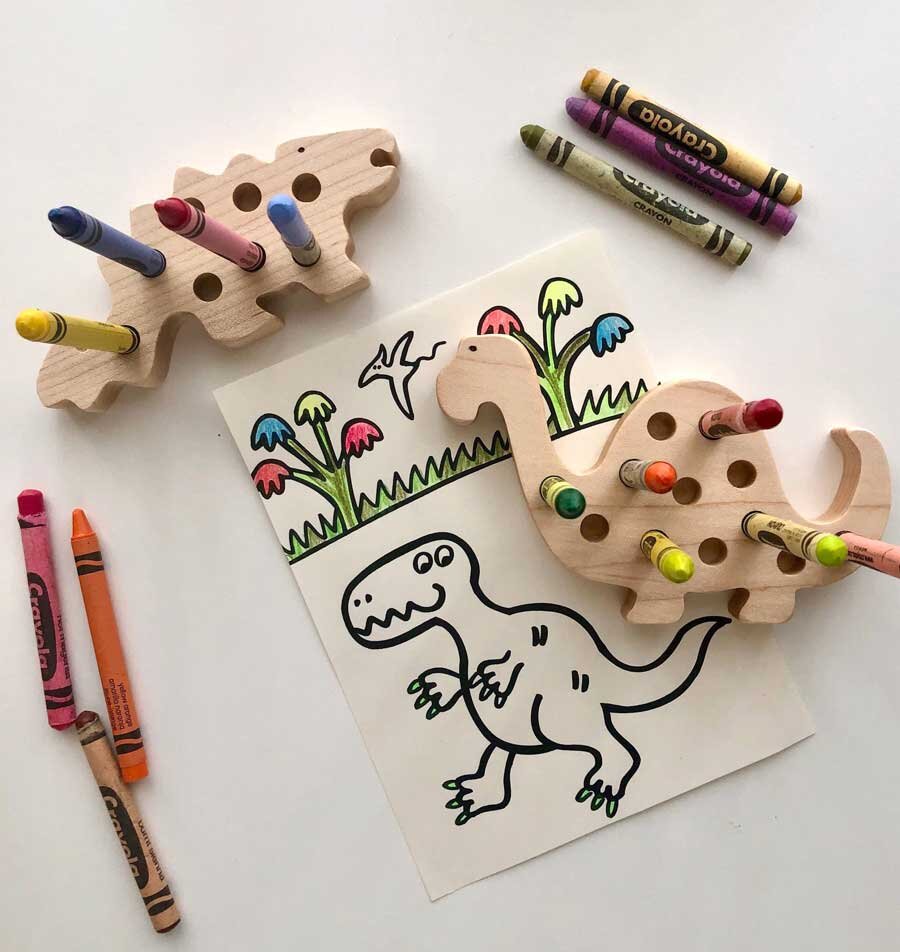 Dinosaur Party Favors Dinosaur Crayons Dinosaur Birthday Party