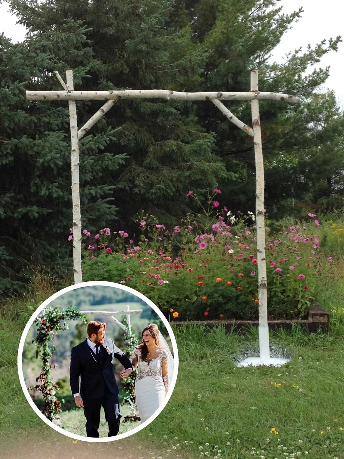 BIRCH WEDDING ARCH