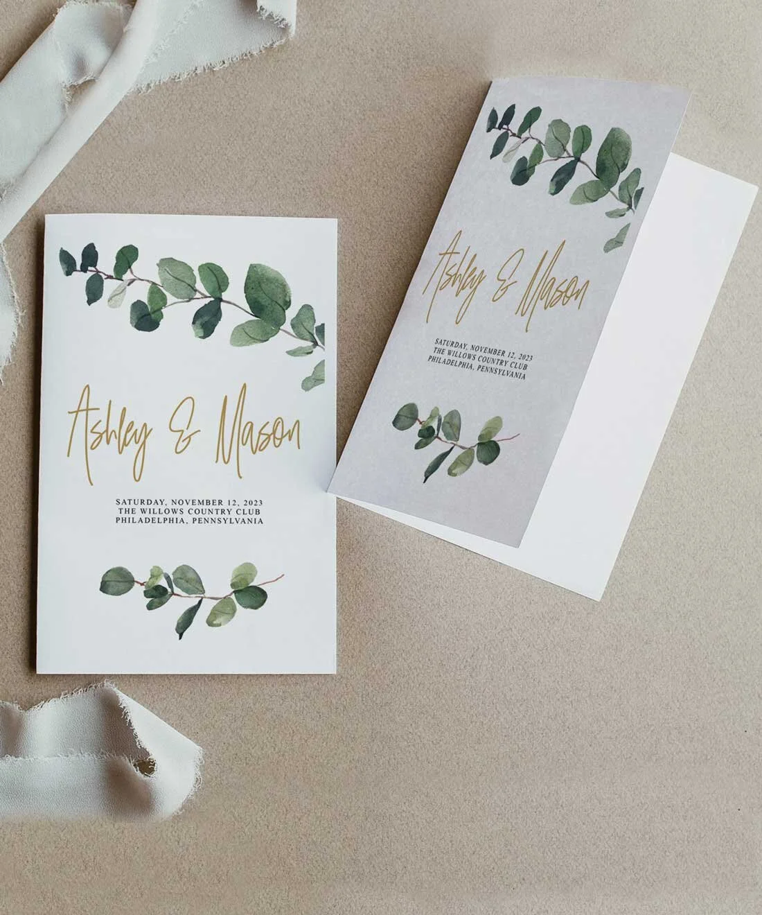 Beautiful Wedding Program Ideas for Every Ceremony Style