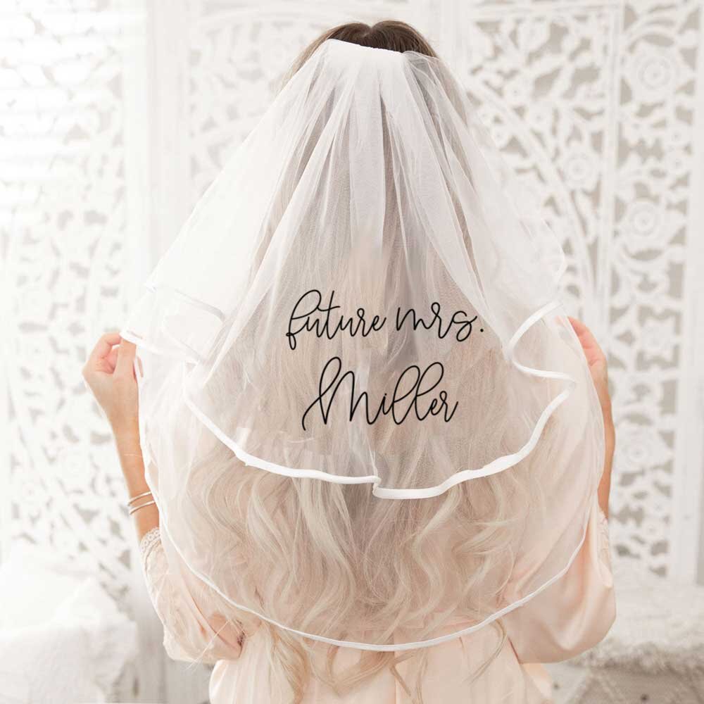 Fancy Fanny Bachelorette Veil