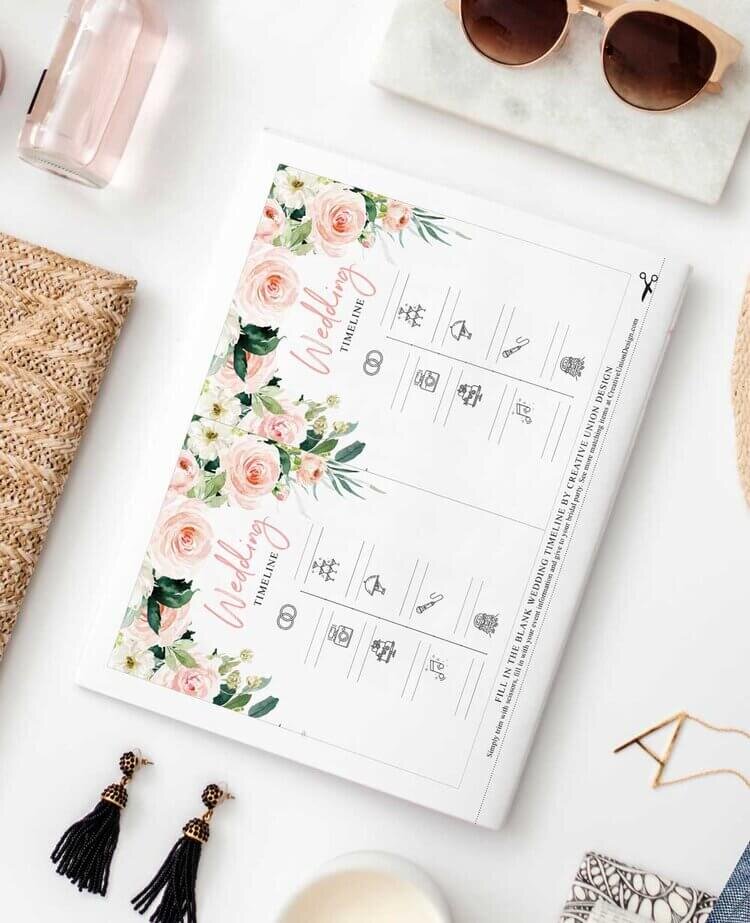 Wedding Planning Book - Organize Your Timeline To-Do List and Reduce Stress