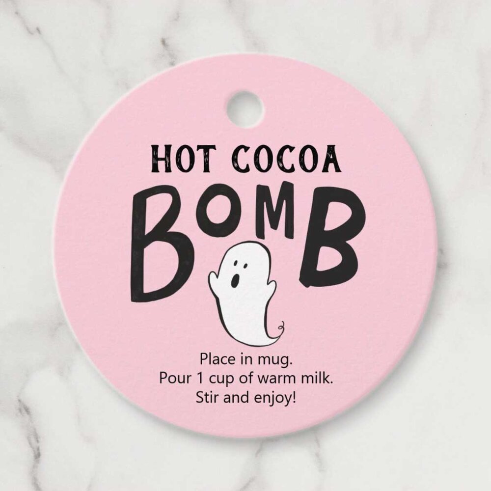 Pink Hot Cocoa Bomg