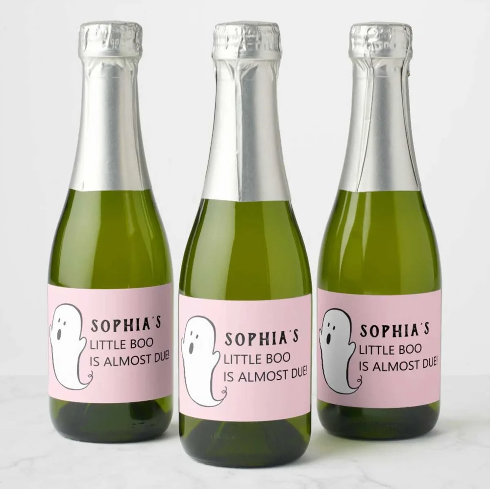 pink ghose champagne labels