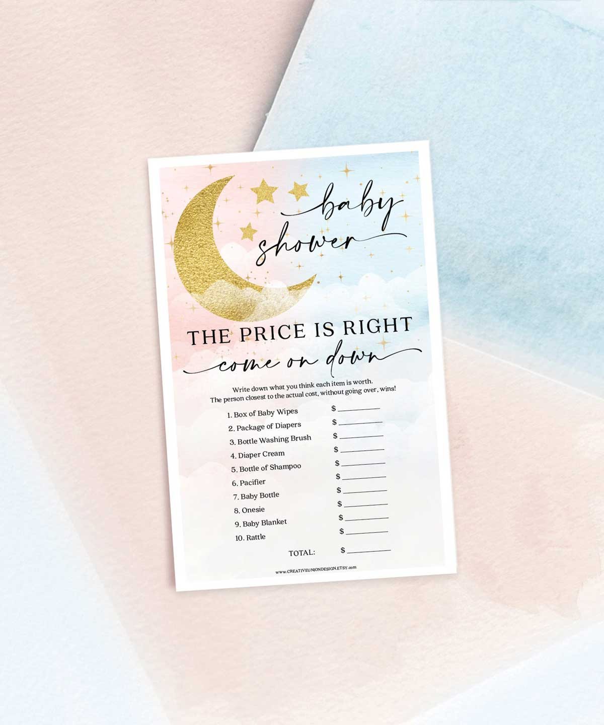 Baby Shower Price is Right