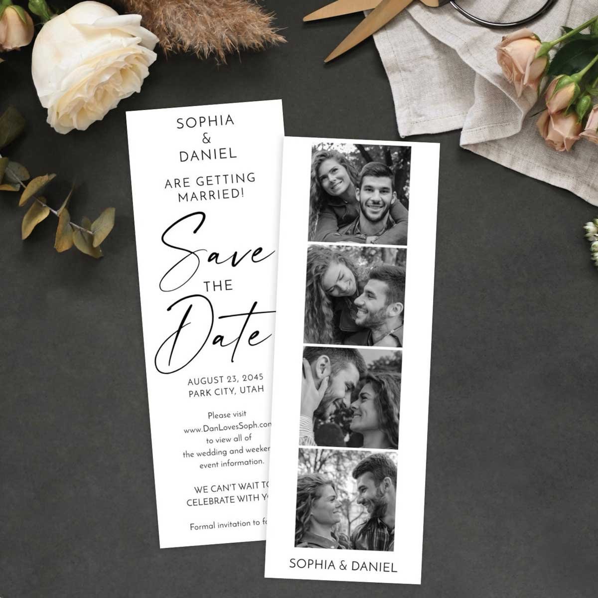 Save the Date Magnets - Barn Wedding (Set of 10)