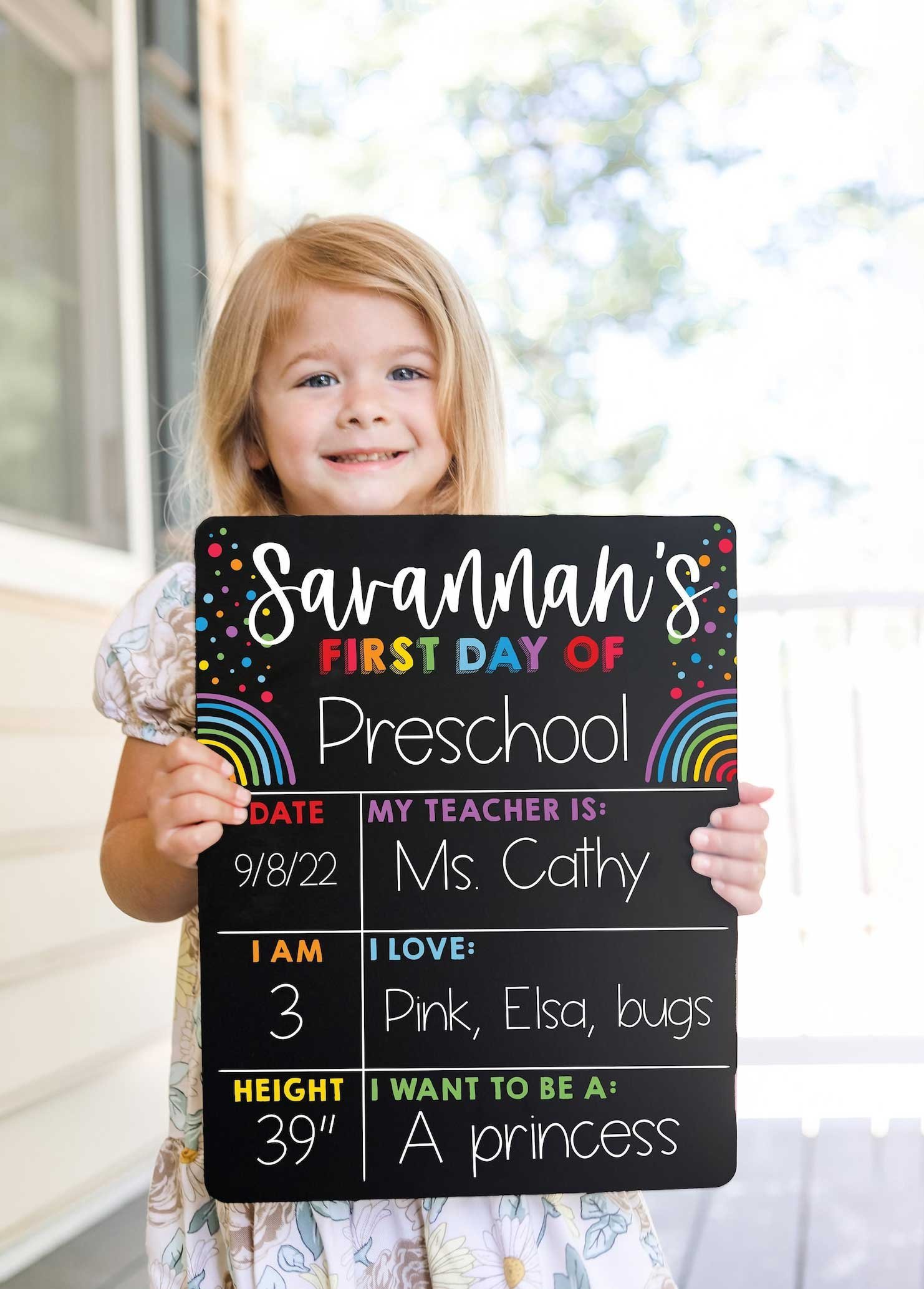12 First Day of School Photo Prop Signs You’ll Love