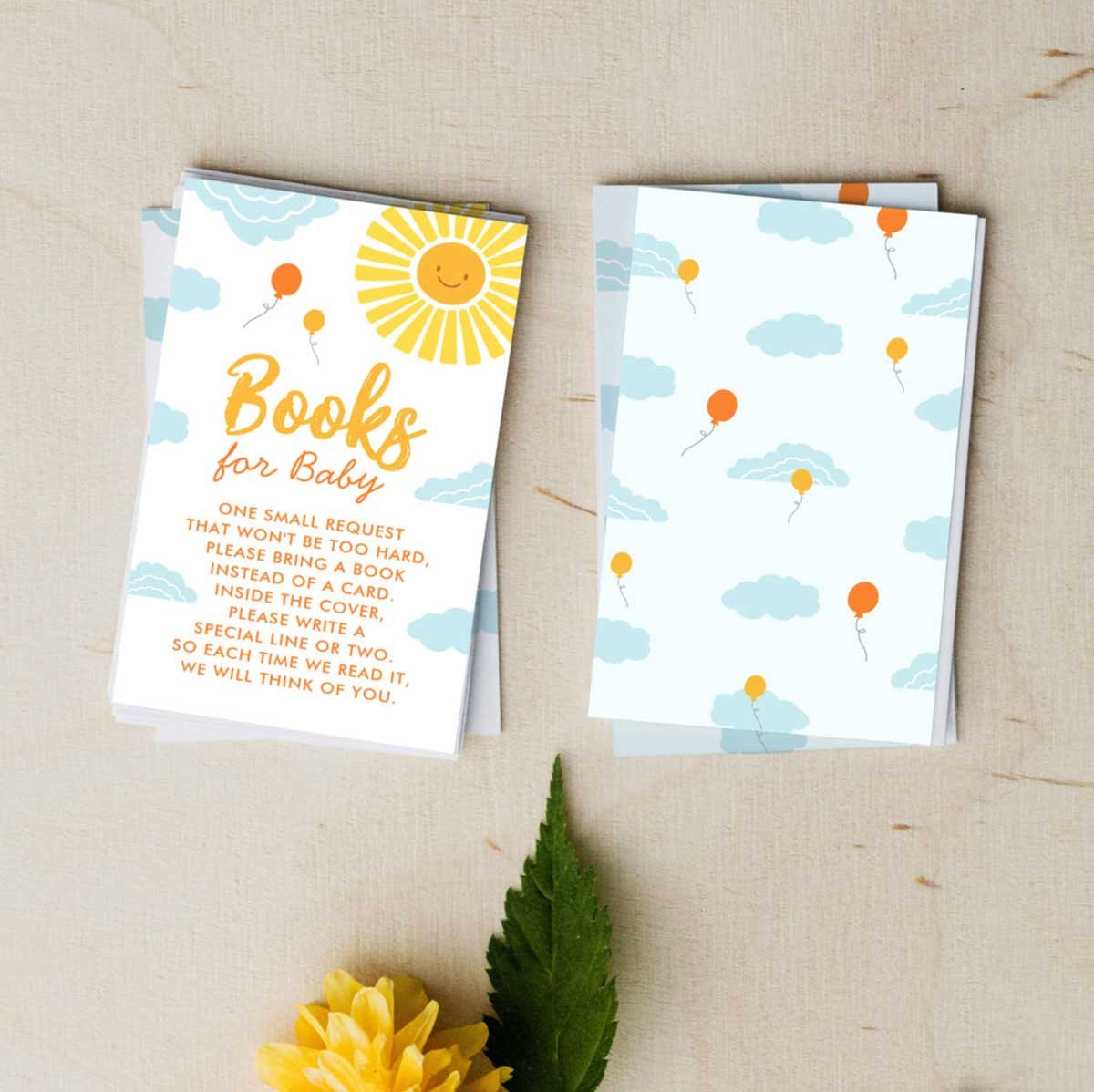Baby Shower Books for Baby Cards