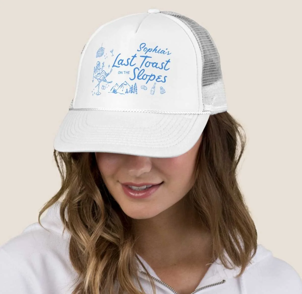 Last Toast on the Slope Trucker Hat