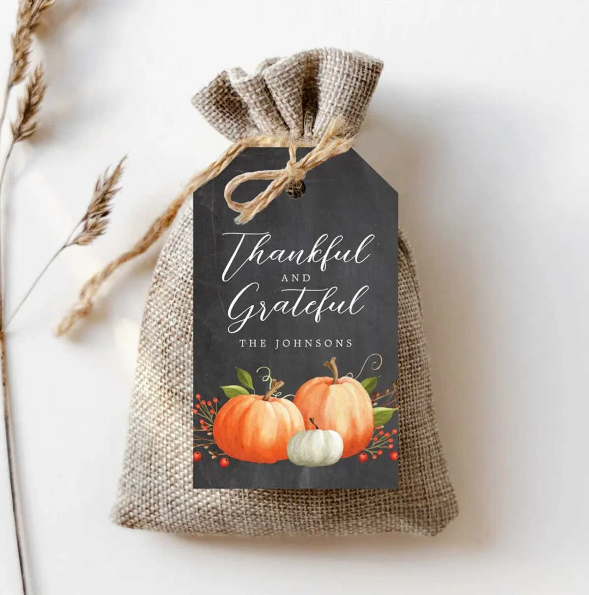 Thanksgiving tags