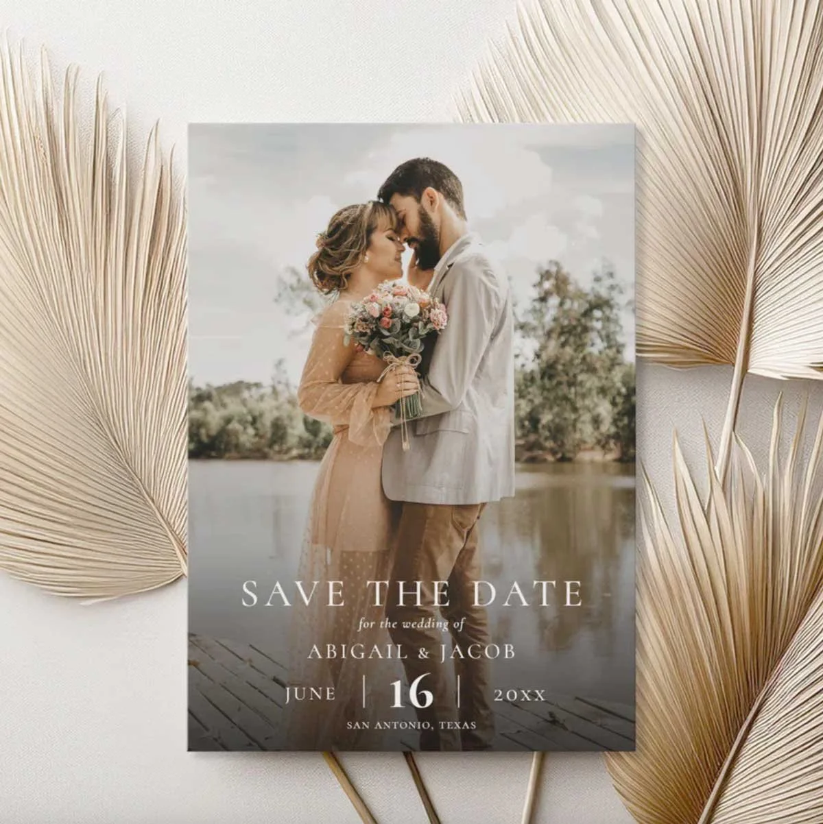 Wedding Save The Date Card
