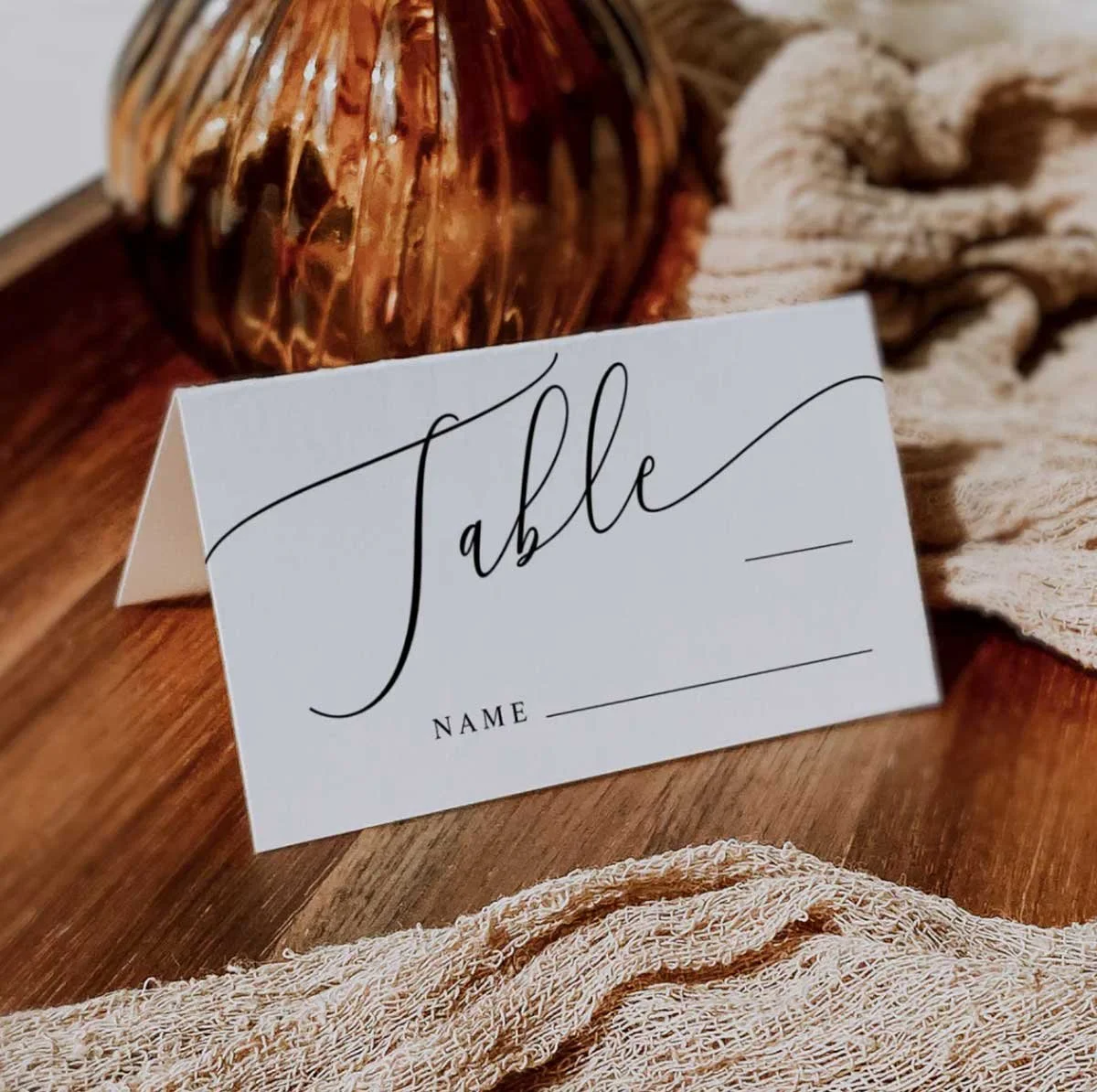 Wedding Escort Cards