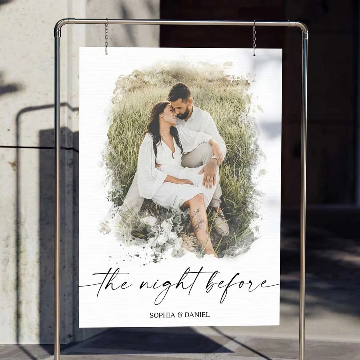 Foam Board Rehearsal Dinner Sign