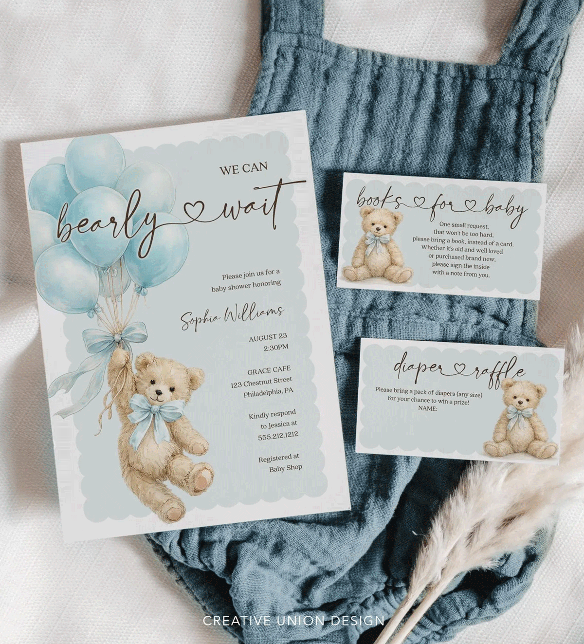 We Can Bearly Wait Baby Shower